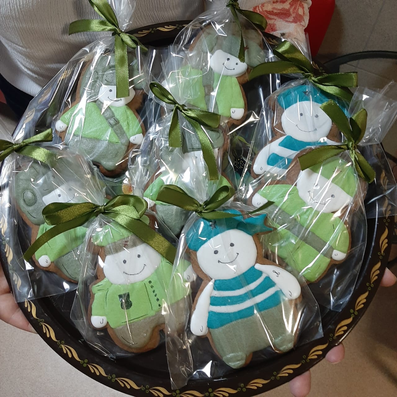 Корзина имбирных защитников