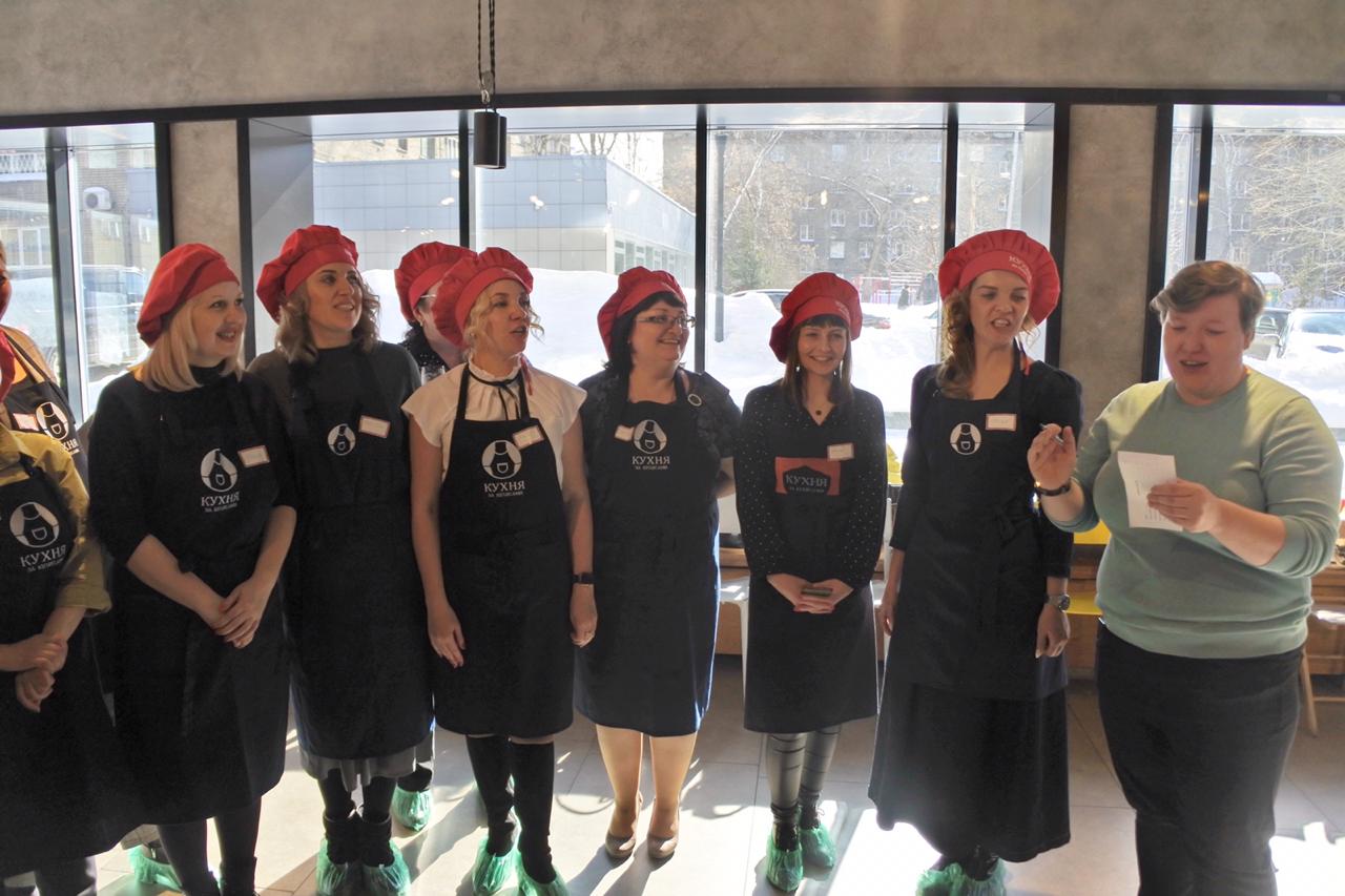 8 марта на кухне