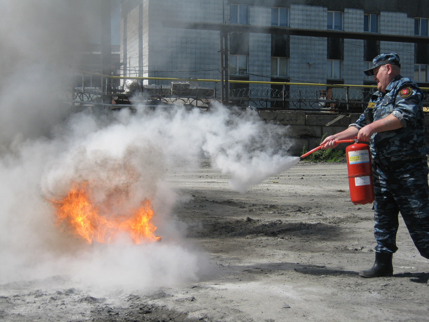 К борьбе с огнем готовы