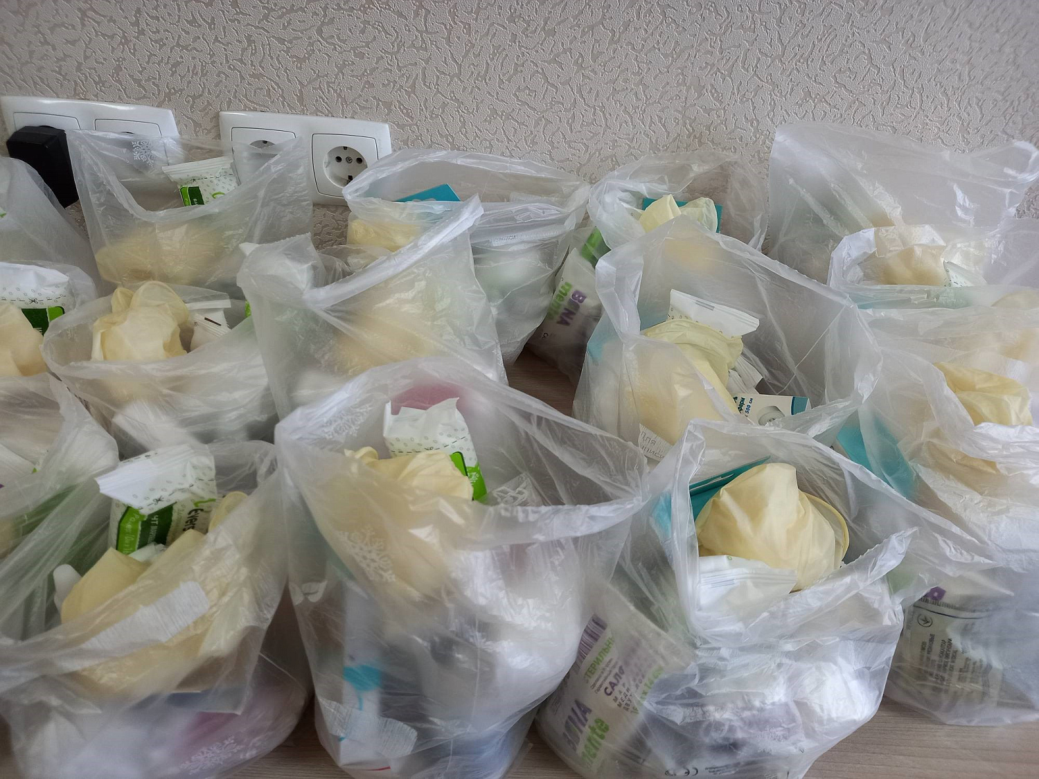 Пополнение аптечек